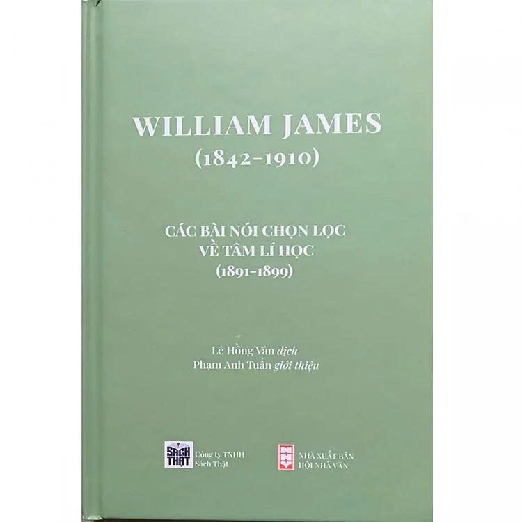 Các bài nói chọn lọc về tâm lý học (1891-1899) William James