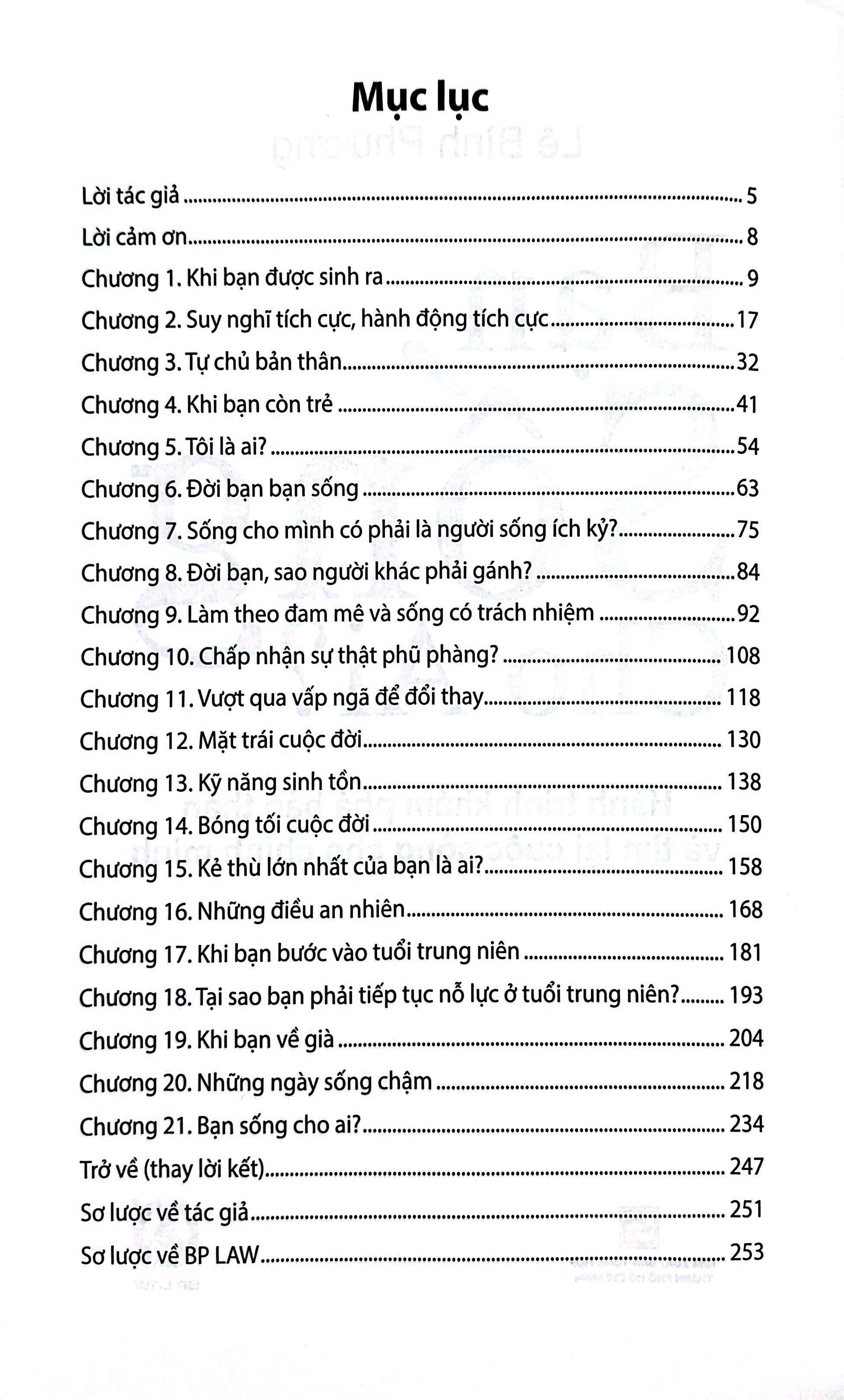 Bạn Sống Cho Ai? - Hành Trình Khám Phá Bản Thân Và Tìm Lại Cuộc Sống Cho Chính Mình (Lê Bình Phương)