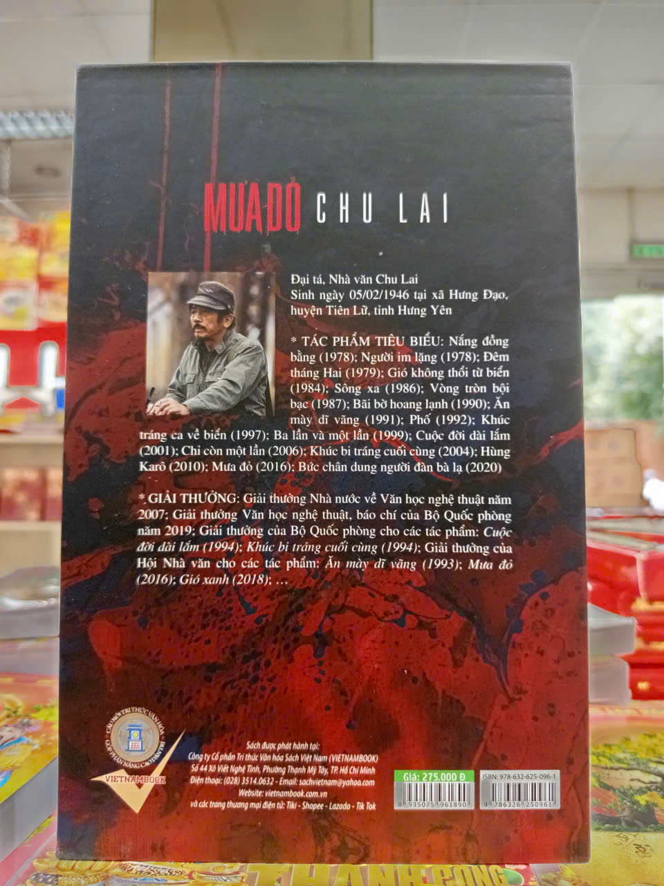 Mưa Đỏ (Bìa Cứng Đóng Hộp) Chu Lai