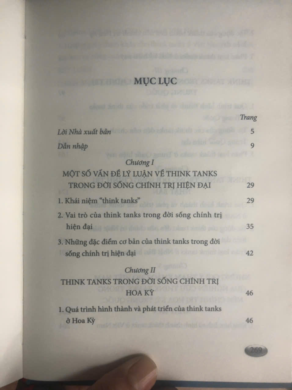 Think Tanks trong đời sống chính trị Hoa Kỳ, Trung Quốc, Nhật Bản và những gợi ý đối với Việt Nam (Sách chuyên khảo)