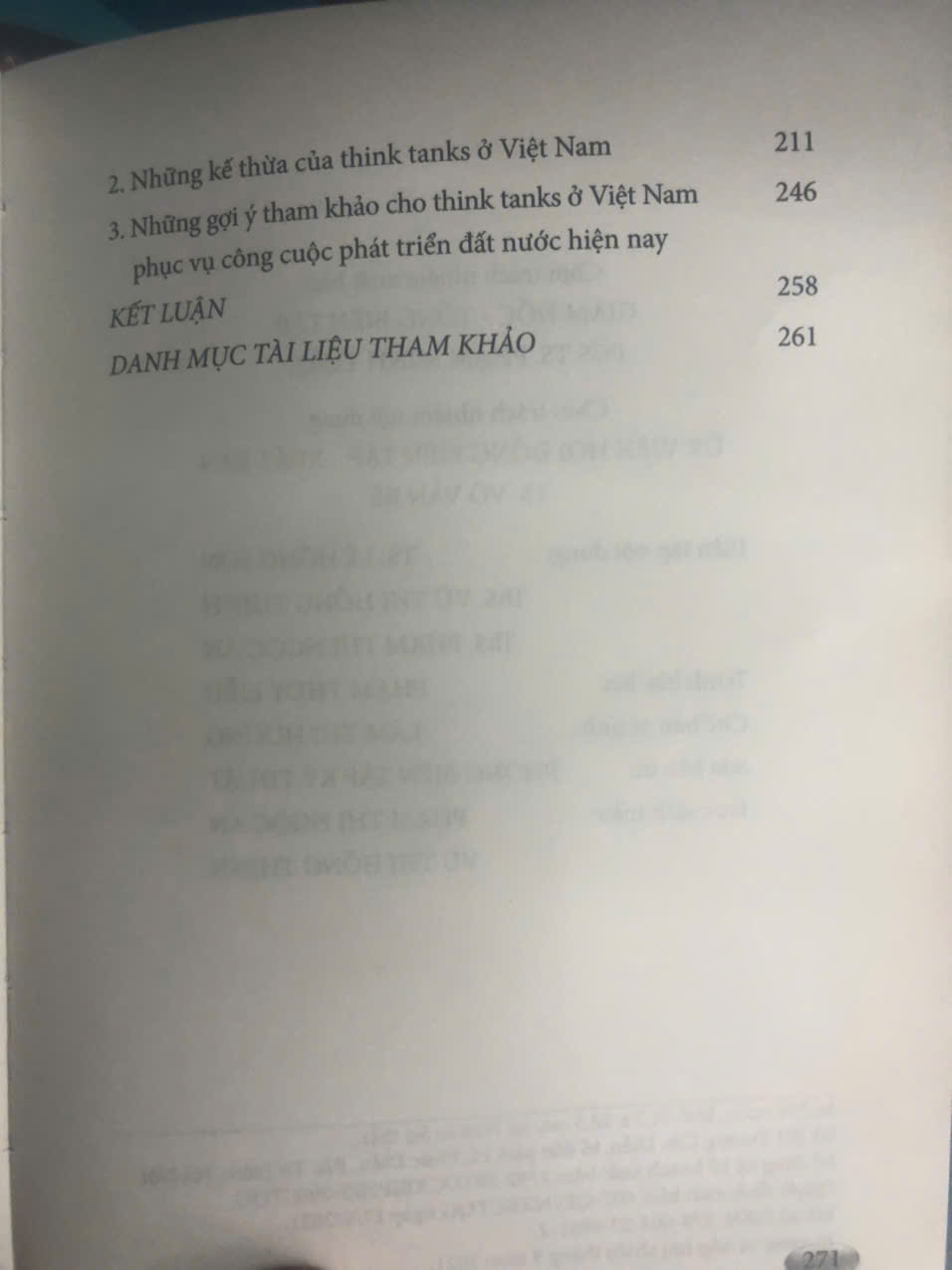Think Tanks trong đời sống chính trị Hoa Kỳ, Trung Quốc, Nhật Bản và những gợi ý đối với Việt Nam (Sách chuyên khảo)