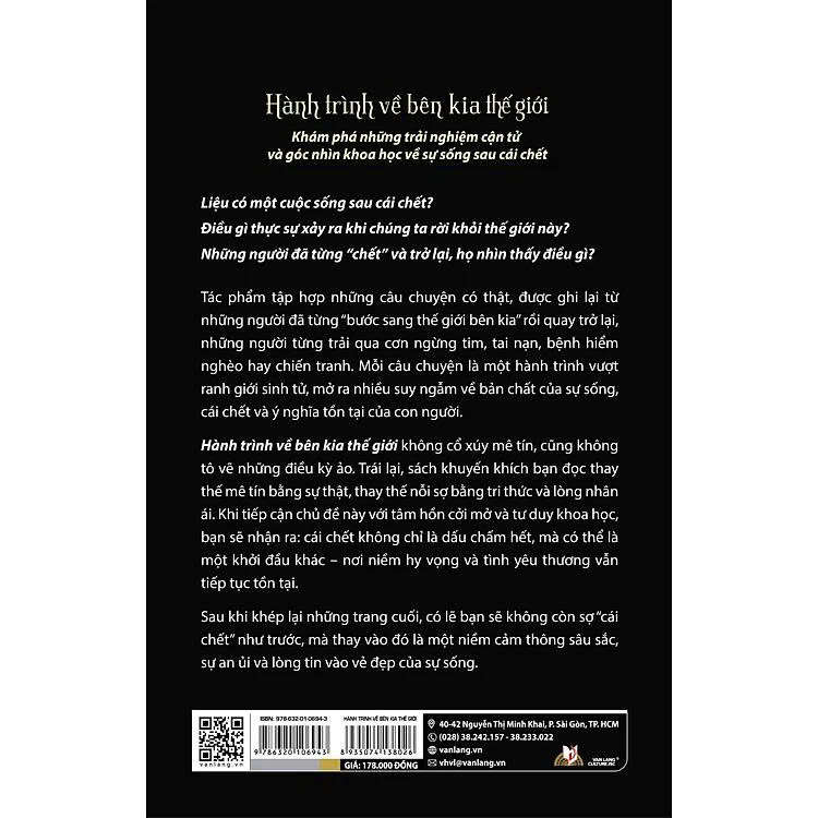 Hành trình về bên kia thế giới – Khám phá trải nghiệm cận tử và góc nhìn khoa học về sự sống sau cái chết (William Fergus Martin)