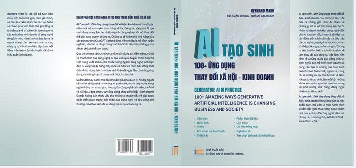 AI Tạo sinh - 100+ Ứng dụng thay đổi xã hội kinh doanh - Bernard Marr