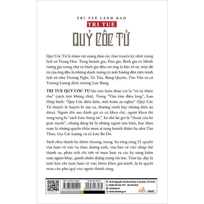 Trí Tuệ Lãnh Đạo - Trí Tuệ Quỷ Cốc Tử (Thường Vạn Lý)