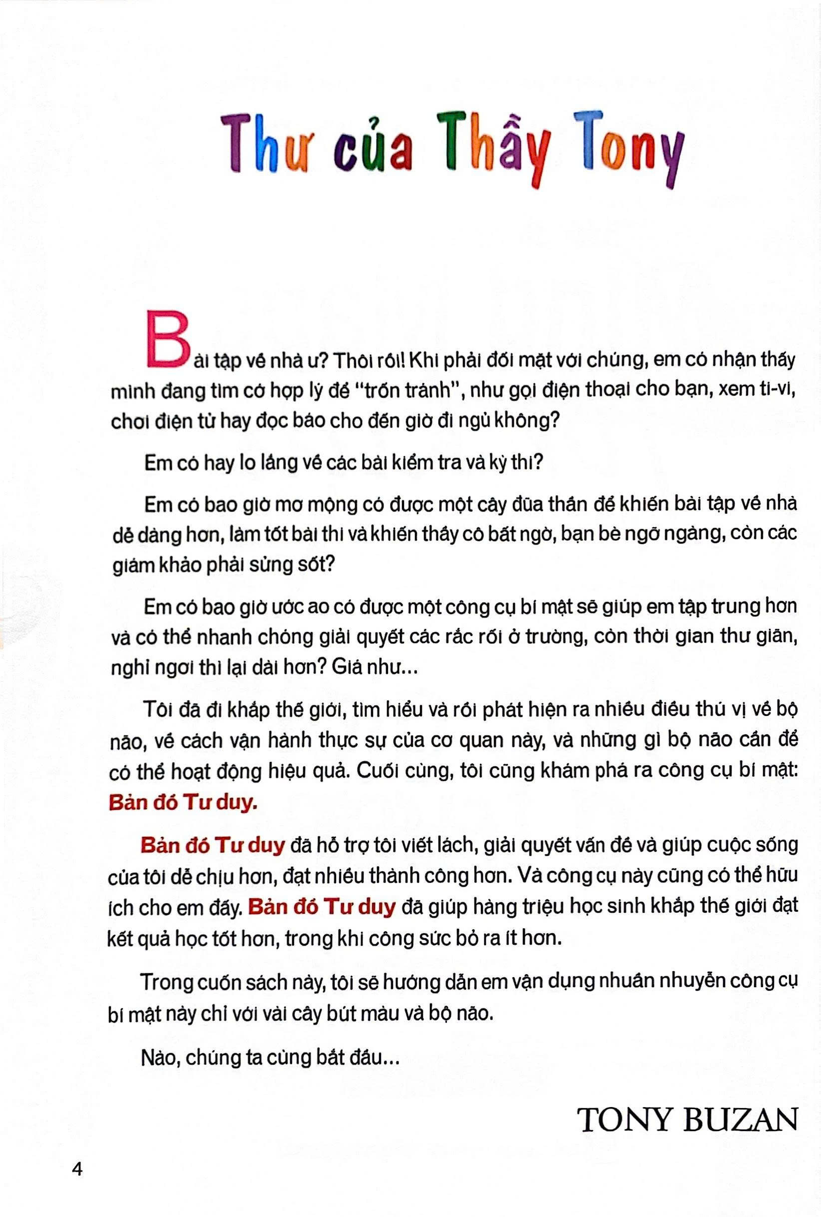 Tony Buzan - Các Kỹ Năng Học Giỏi  - Tony Buzan