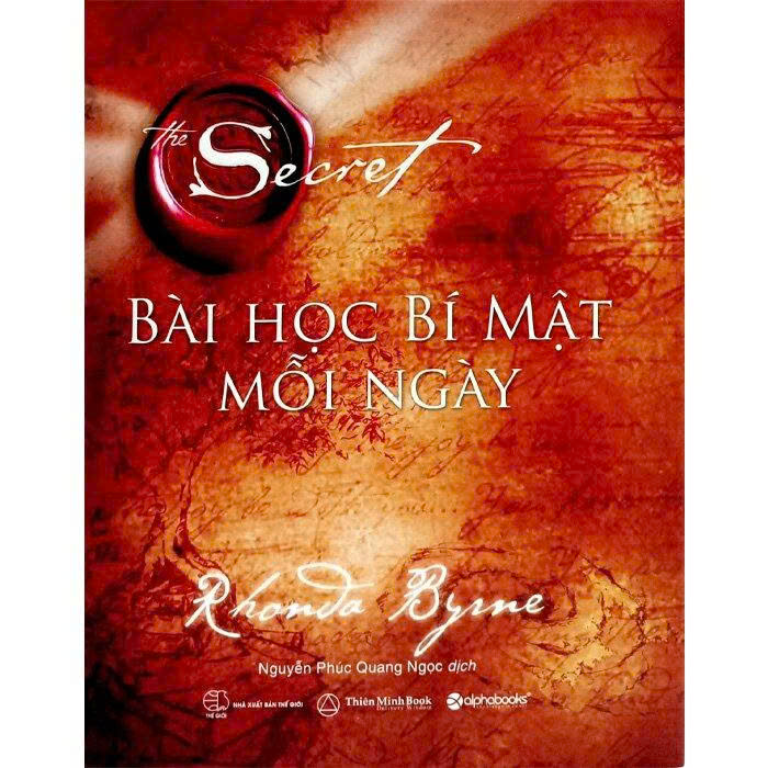 Bài Học Bí Mật Mỗi Ngày (Bìa Cứng) Rhonda Byrne