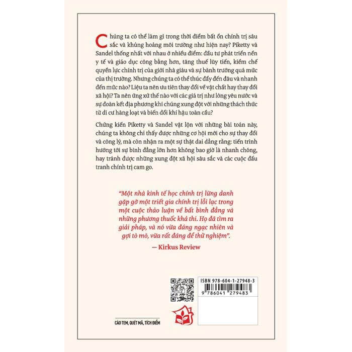  Thomas Piketty Và Michael Sandel Bàn Về Bình Đẳng - Michael Sandel, Thomas Piketty