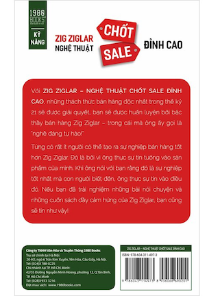 Zig Ziglar - Nghệ Thuật Chốt Sale Đỉnh Cao - Zig Ziglar