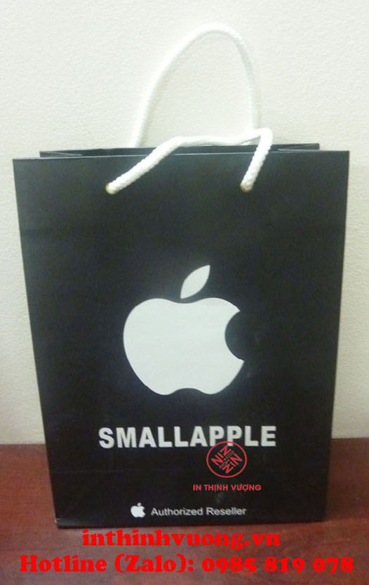 in túi giấy cho cửa hàng điện thoại