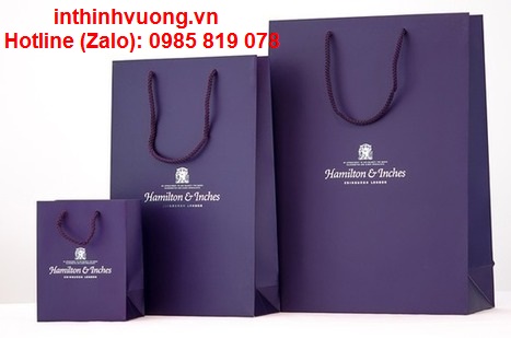 mẫu in túi giấy cho shop thời trang