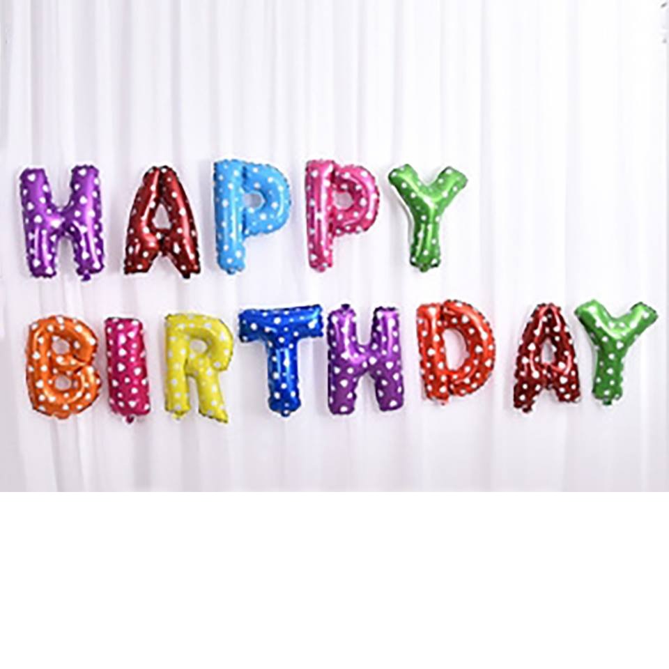 Hình ảnh chữ Happy Birthday trang trí sinh nhật  PNG