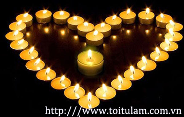 Nến tealight đẹp