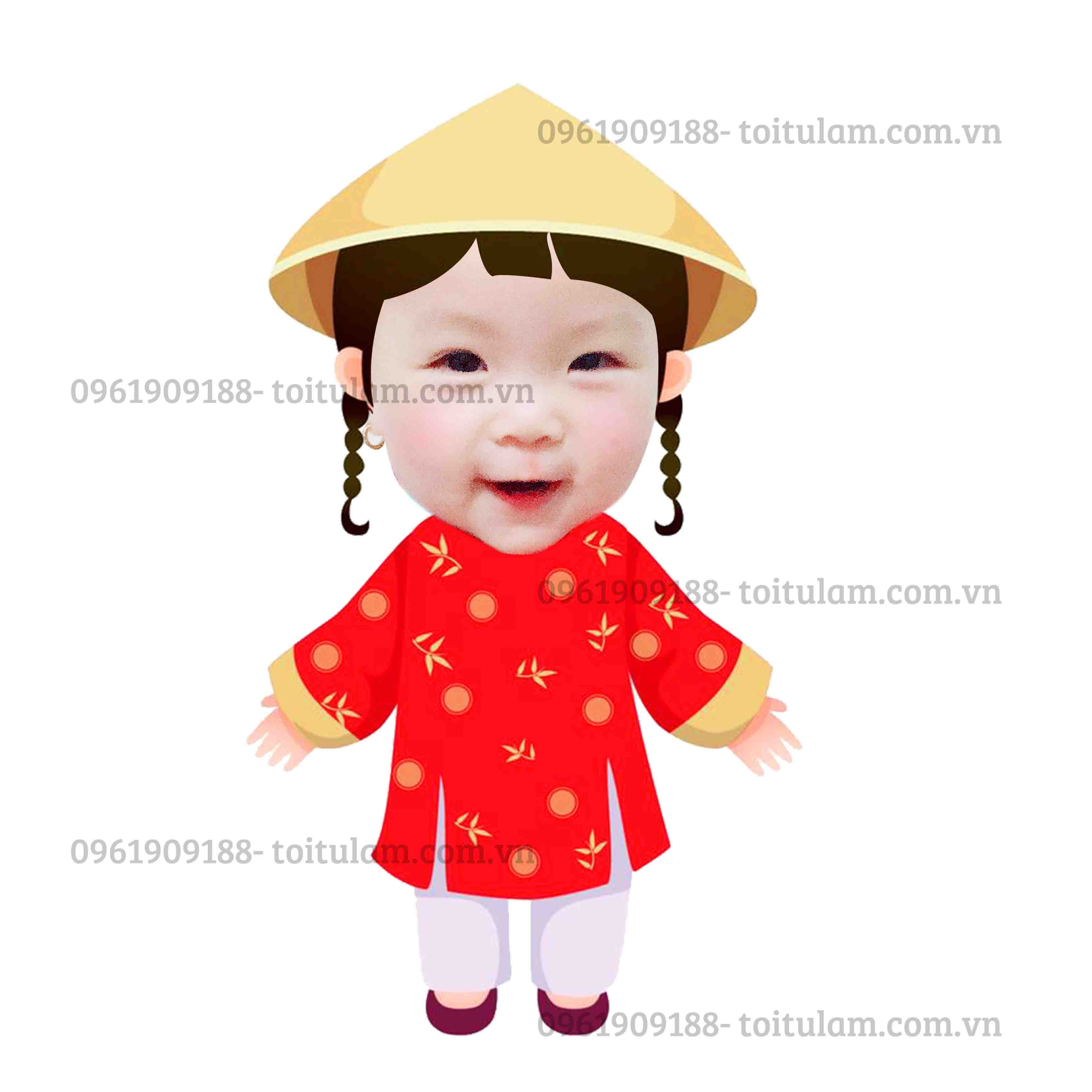 Chibi Chú Rể Áo Dài