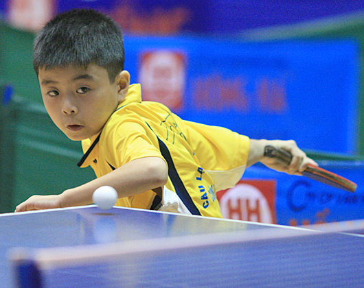 Các bài tập chơi bóng bàn 1 mình với bài tập đập bóng