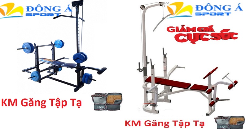 So sánh giàn tạ đa năng xuki và ghế tạ đa năng Multy Ben 601521