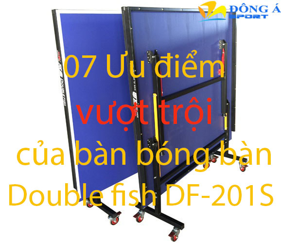 07 điểm ưu việt vượt trội của bàn bóng bàn Double Fish DF-201S