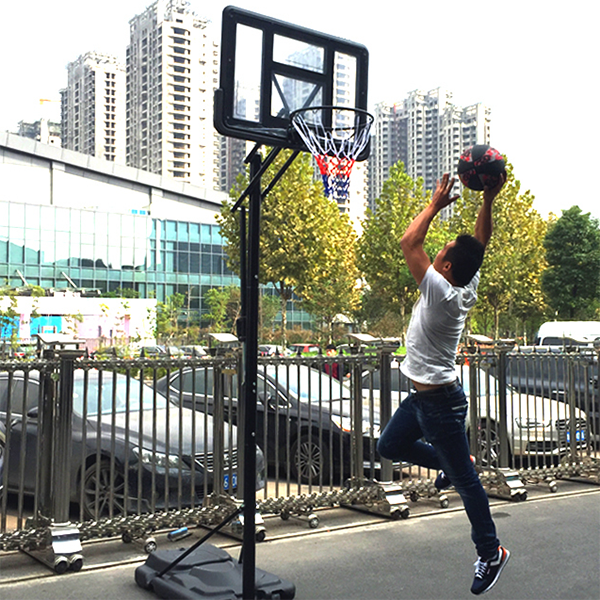 Chiều cao trụ bóng rổ thiếu niên