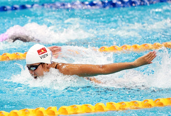 Ánh Viên thất bại tại giải bơi lội ASIAD 2018