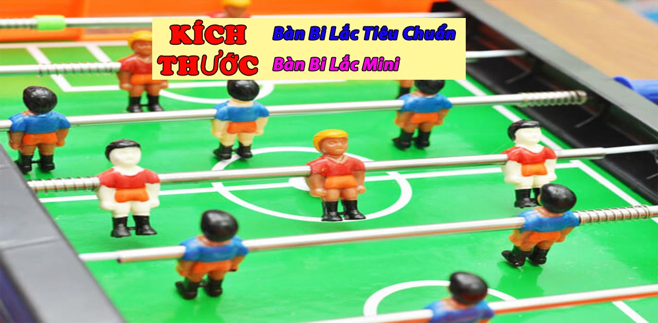 Kích thước bàn bi lắc tiêu chuẩn, bàn bi lắc mini, nhỏ