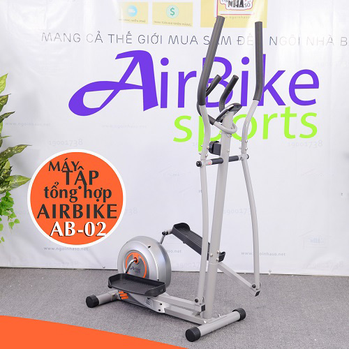 Hình ảnh thực tế xe đạp tập thể dục Air Bike AB-02