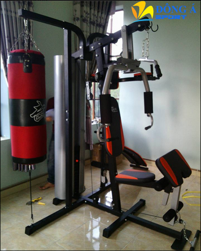 Hình ảnh thực tế lắp đặt giàn tập tạ đa năng Perfect Fintess ES 409B