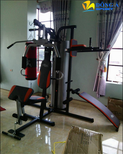 Hình ảnh thực tế lắp đặt giàn tập tạ đa năng Perfect Fintess ES 409B