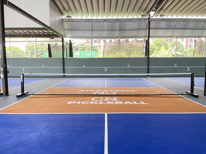Trụ Pickleball thi đấu hoàn thiện