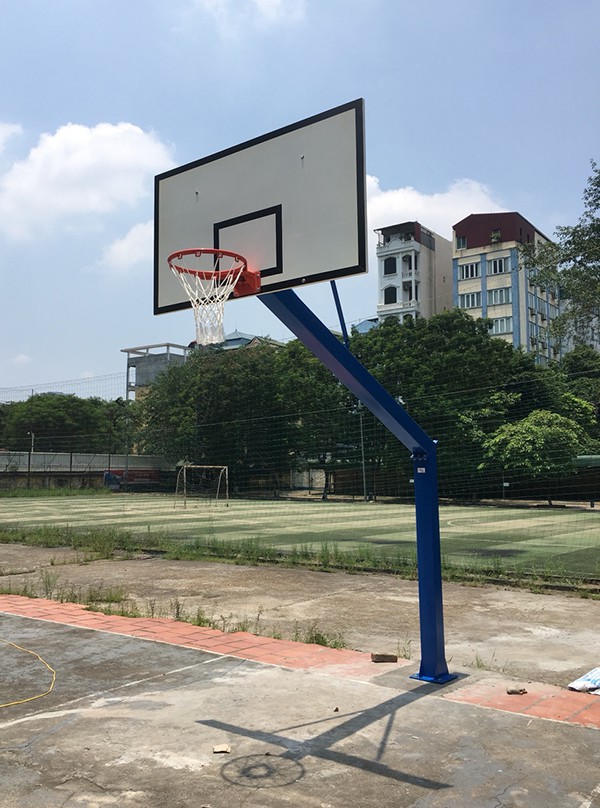 Trụ bóng rổ TT-503 thực tế