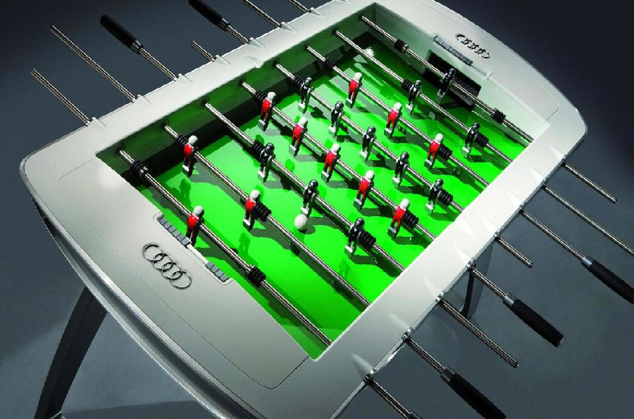 Bàn bi lắc Audi Foosball Table trị giá 16.000$ và chỉ sản xuất 20 chiếc cho đến nay