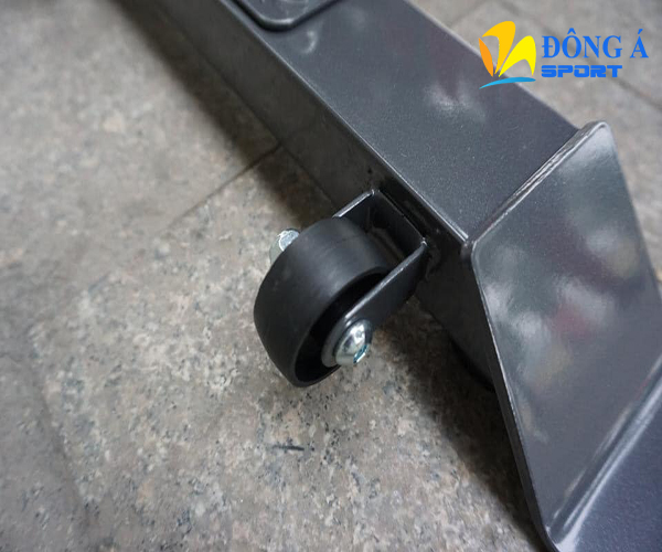 Bánh xe di chuyển và độ dày khung Ghế tập Gym đa năng DDS-1205