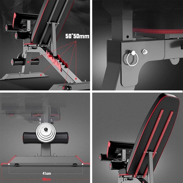 Cấu tạo chi tiết ghế tập Gym đa năng DDS-1205