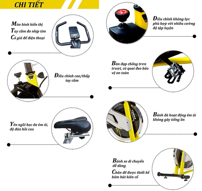 Cấu tạo xe đạp HQ007