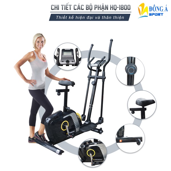 Cấu tạo xe đạp tập thể dục Techgym HQ 1800