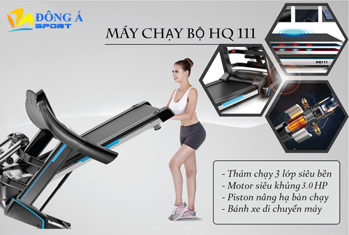 Thông số máy chạy bộ điện QH 111 