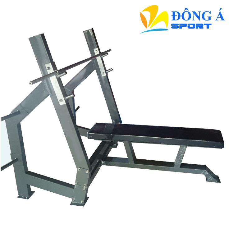 ghế đẩy tạ phòng tập gym ngang bằng