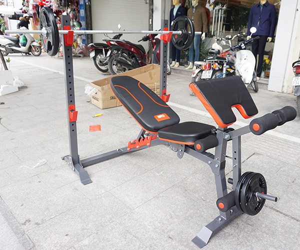 Hình ảnh thực tế ghế tập tạ đa năng NMS-7301.