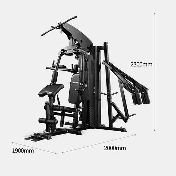 Kích thước lắp đặt giàn tạ 908S