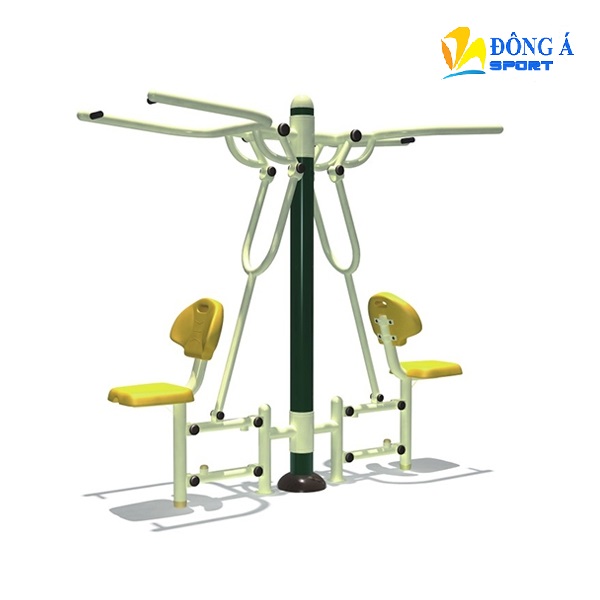 Ghế tập ép ngực đôi NT-625 chôn có định xuống nền