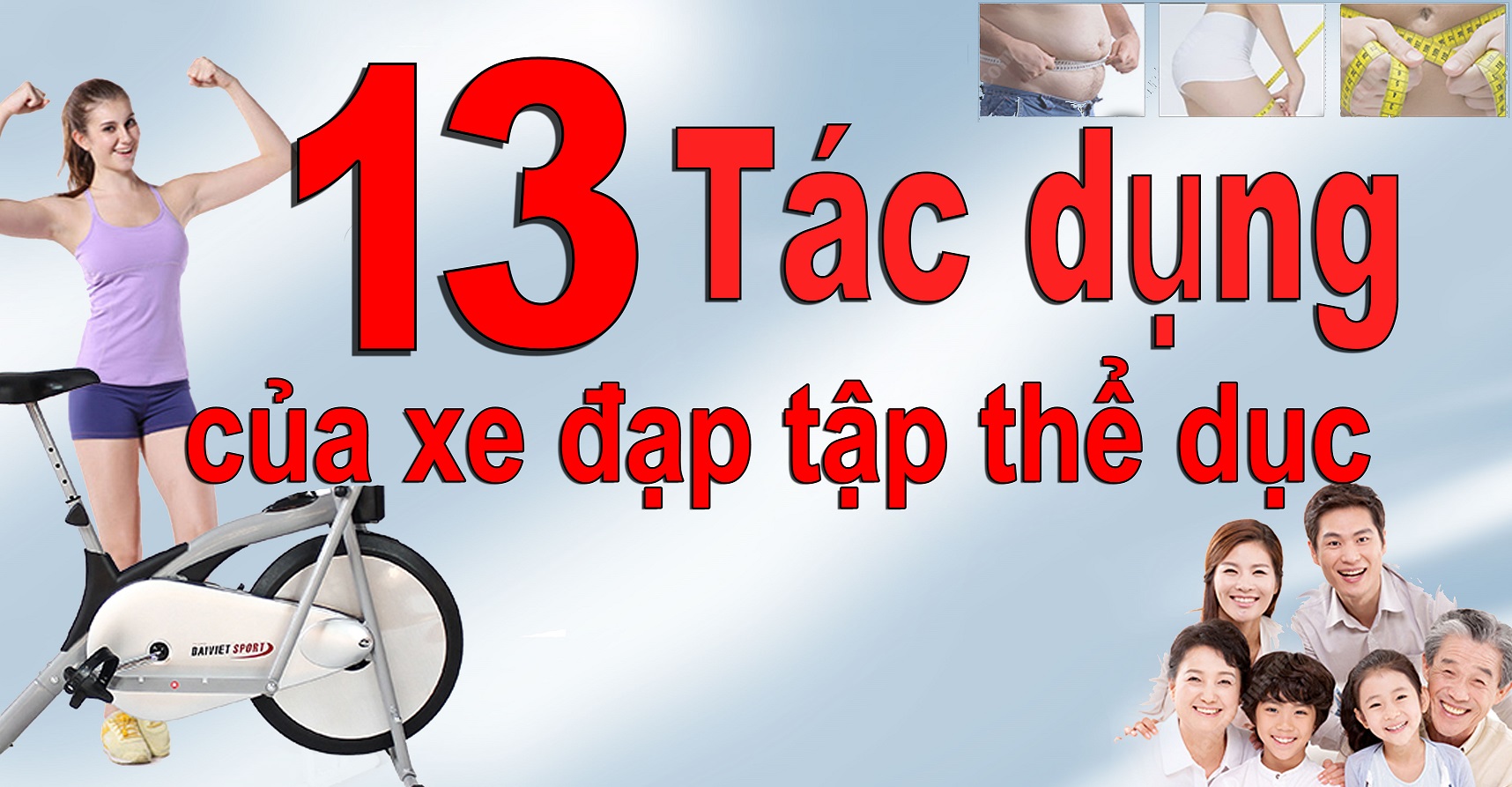 tác dụng của xe đạp tập thể dục
