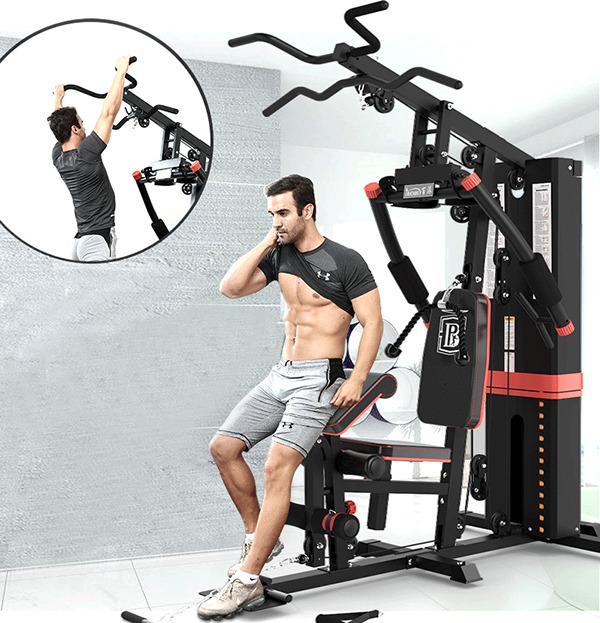 Thanh tập xà của giàn tạ đa năng HQ-708A.