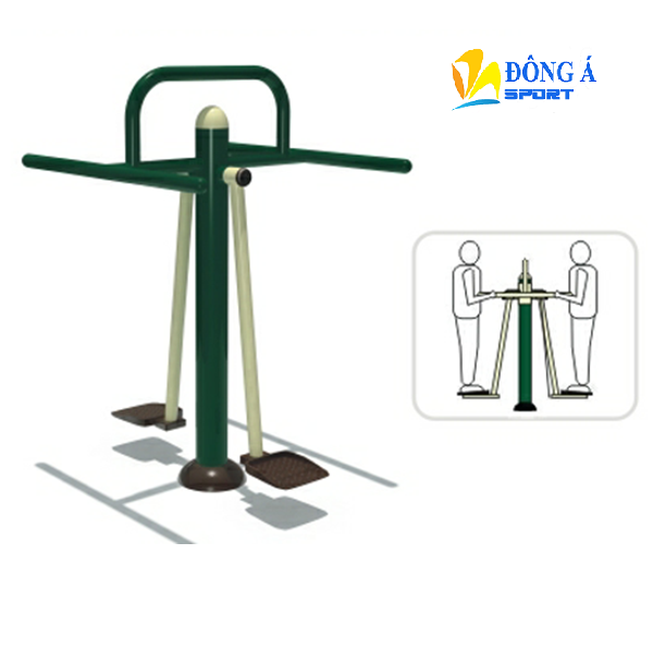 Máy tập lưng eo đôi NT-617