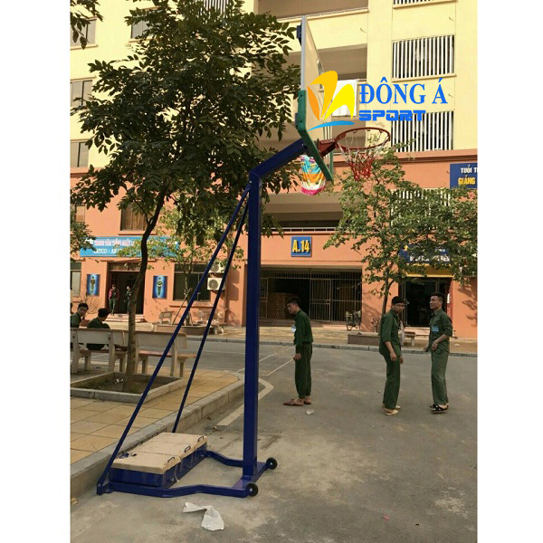 Ảnh thực tế trụ bóng rổ di động DA-04