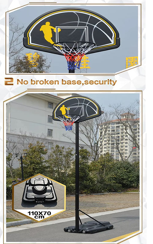 Trụ bóng rổ nhập khẩu tiêu chuẩn SBA0003