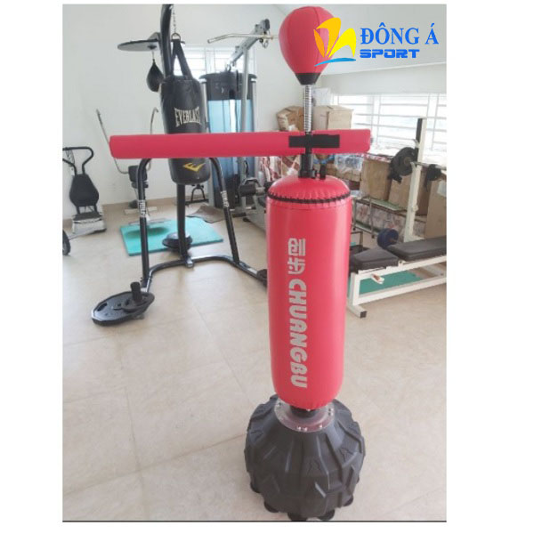 Hình ảnh thực tế trụ đấm đá phản xạ đa năng ChuangBu