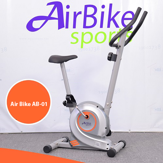 Hình ảnh thực tế xe đạp tập thể dục Air Bike AB-01