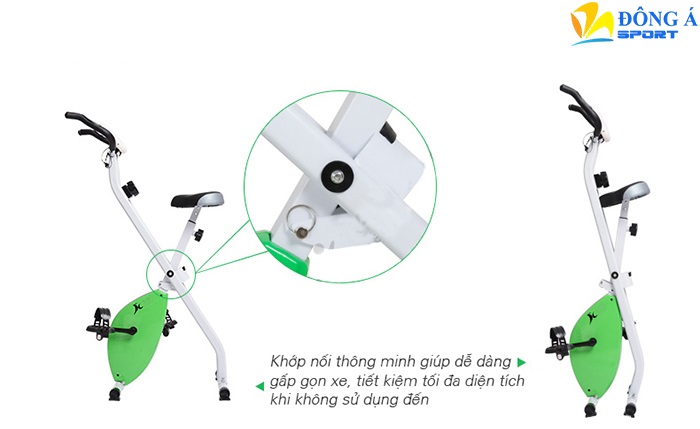 Xe đạp tập thể dục X-Bike gấp gọn