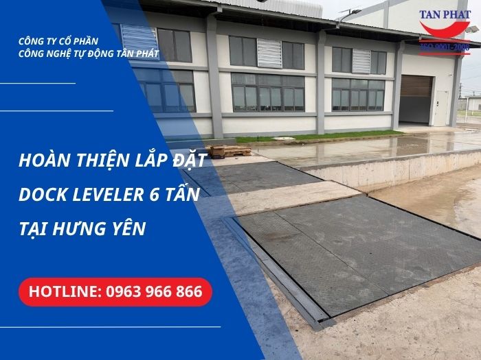 Hoàn thiện lắp đặt Dock Leveler tại Hưng Yên