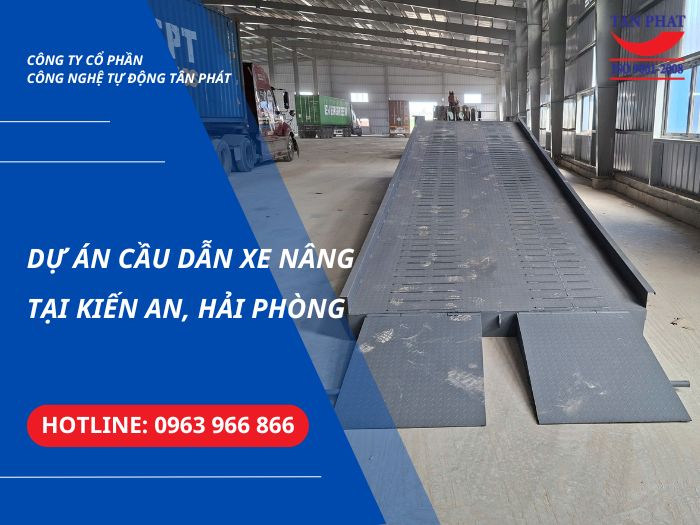 Dự Án Cầu Dẫn Xe Nâng Tại Kiến An, Hải Phòng