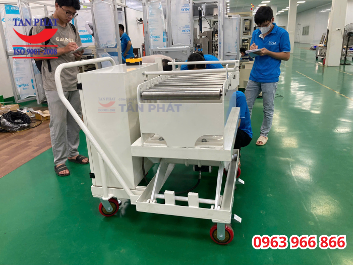 Hoàn thiện bàn nâng di động 1 tấn tại Hà Nội