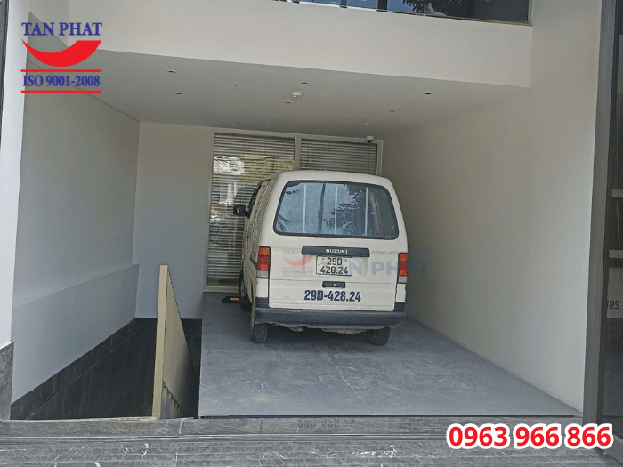 Lắp đặt bàn nâng ô tô thủy lực âm sàn tại Hà Nội